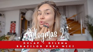 VLOGMAS 2 🎅🏼 Dilema brazilor prea mici  Dulap  organizat [upl. by Nayr]