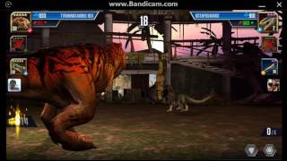 Jurassic World The Game  Secodontosaurus Tournament Battle 9 [upl. by Yereffej]