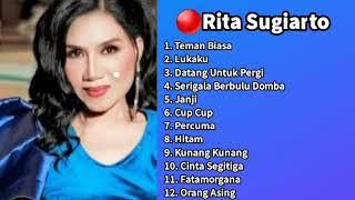 RITA SUGIARTO  TEMAN BIASA LUKAKU  FULL ALBUM DANGDUT TERBAIK ritasugiarto [upl. by Lerak]