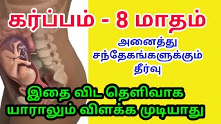 Pregnancy Month 8 in Tamil 8th month of Pregnancyகர்பபமாதம் 8 [upl. by Ydnor]