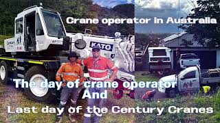 A day in the life of a crane operator and dogman we’ve got two jobs today [upl. by Otirecul]