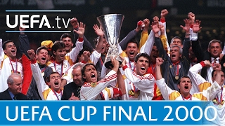 2000 UEFA Cup final highlights  GalatasarayArsenal [upl. by Krahmer265]