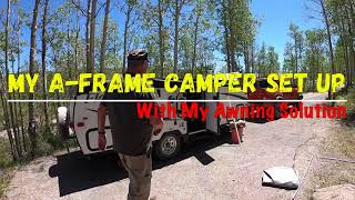 AFrame Camper Awning Solution [upl. by Also]