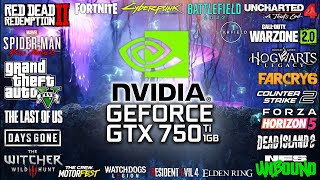 GTX 750 Ti 1GB in 2023  Test in 25 Games [upl. by Shore428]