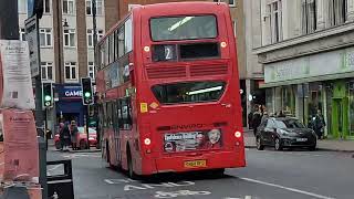 TUK 2481 on bus route 345 amp AL HV412 on bus route 2 [upl. by Stark]