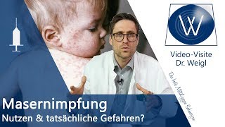 Masernimpfung erklärt Wissen Sie warum Kinder an Masern versterben können Impfen schützt [upl. by Lenahtan]