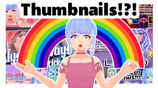 How to Make a YouTube Thumbnail That Stands Out  Full Walkthrough VTuber Edition 【VTuberArtist】 [upl. by Pahl]