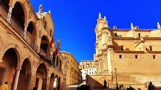 LORCA SPAIN Walking Through the Historical Center of Lorca in South Spain [upl. by Ime]