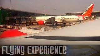 Boeing 777300 Inflight Economy Experience on Air India  Air India Review  The Flying Experience [upl. by Hakim]