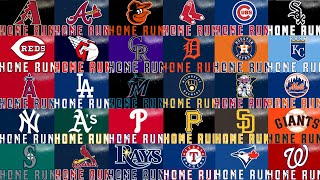 All 30 MLB Home Run Songs 2022 [upl. by Coombs]