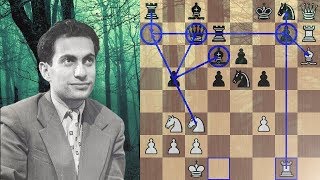 Mikhail Tal takes his opponent into a deep dark forest [upl. by Theressa]