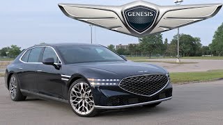 2024 Genesis G90 Review  The Bargain luxury Flagship sedan [upl. by Assirec]