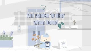 Fun games to play when bored [upl. by Adnolehs116]