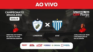 Londrina x Avaí  Série B  Campeonato Brasileiro  15102023 [upl. by Aicaca533]