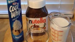 How To Make Nutella Hot Chocolate [upl. by Brosine]