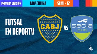 Boca vs SECLA  EN VIVO  Semifinal  Juego 2  Primera División Masculina  FUTSALenDEPORTV [upl. by Zuzana]