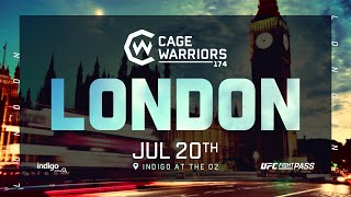 Cage Warriors 174 Early Prelims  Main Card is LIVE at 1230pm PT EXCLUSIVELY on UFC FIGHT PASS [upl. by Bobinette]