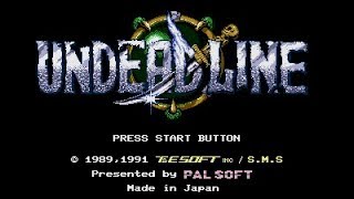 🎮 Gameplay Découverte 🎮 Undeadline  Sega Megadrive [upl. by Dunn]