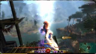 Guild Wars 2 Mount Maelstrom Vista  The Mire Sea [upl. by Ayar705]