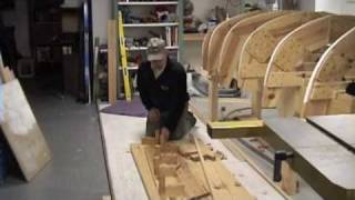 Herreshoff Keel Steam Bending [upl. by Nahpets]