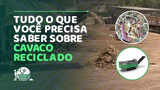 Reciclagem de MADEIRA e produção de CAVACO RECICLADO  Vale a pena [upl. by Lilah]