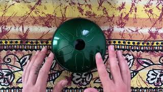 Idiopan Steel Tongue Drums Bella  G Minor Penta Demo [upl. by Yak874]