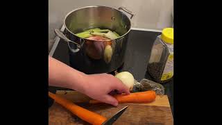 Tutorial Making Chicken Stock [upl. by Farrison]