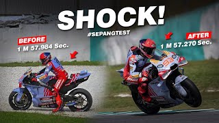 SHOCK Marc Marquez succeeded in taming the Ducati motorbike  sepangtest [upl. by Walt]