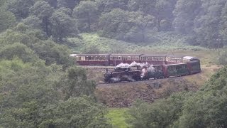 Ffestiniog Railway  Dduallt spiral loop 1st August 2013 [upl. by Aicrag]