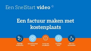 Factuur maken met kostenplaatsen video [upl. by Iralam]