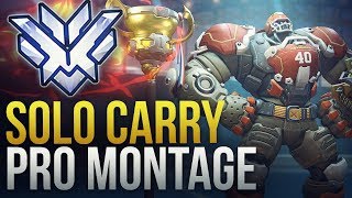 When Pros Solo Carry 4  Overwatch Montage [upl. by Bidle]