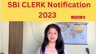 SBI Clerk Notification 2023 Expected date of SBI Clerk examination [upl. by Nrubliw]