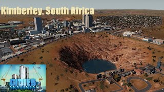 The city of Kimberley South Africa recreated in Cities Skylines [upl. by Ateval]