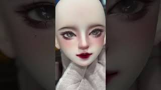 The twinkle of starlight in the eyes bjd doll creation artandcraft barbie painting toys [upl. by Oyam]