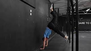 Handstand Progressions  KickUp with Wall amp Common Mistakes [upl. by Raddy925]