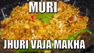 HOW TO MAKE MURI JHURI VAJA MAKHA  BENGALI TIFFIN FOODS [upl. by Sucerdor]