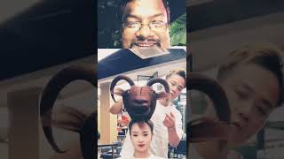 Beautiful hairstyles 😂 youtubeshorts hairstyleshorts shortvideo entertainment bandhuvlog516 [upl. by Mcclish]