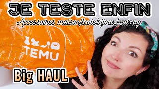 BIG HAUL TEMU 🤑Je teste enfin le site dont tout le monde parle [upl. by Castera]