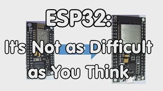 147 Introduction into ESP32 with first tests PWM Servo Web Touch Sensors Tutorial [upl. by Nellaf]