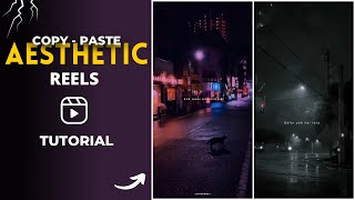 Copy Paste Method  How to make aesthetic videos on android  make aesthetic reels kaise Banaye [upl. by Akela]