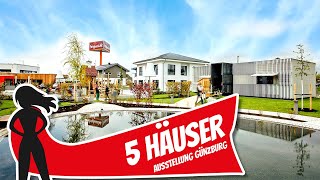 Top 5 FERTIGHÄUSER im MUSTERHAUSPARK Fertighauswelt Günzburg  Hausbau Helden [upl. by Ibrad]