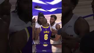 lebron elbows isaiah steward 😈 [upl. by Angid]