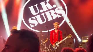 Uk Subs Warhead live rebellion festival 2023 [upl. by Aicirtal]