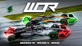 LOW DOWNFORCE IN WET CONDITIONS  WOR Round 9 Spain [upl. by Ping266]