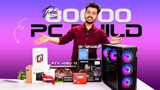 Rs 80000 Gaming amp Editing PC Build 2024  Intel i512400F amp RTX 4060 Ti [upl. by Atis473]