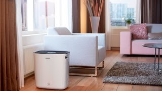 Philips Air Washer Luftfuktaren som även renar din inomhusluft [upl. by Aioj]