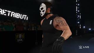 Slapjack Entrance  WWE 2K22 [upl. by Vanni15]