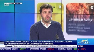 Pierre Chapelle Inarix  Inarix lève 3 millions deuros pour son diagnostic de culture [upl. by Leva]