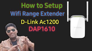 How to Set Up The Ac1200 Wifi Range Extender DAP 1610 rangeextender dlink [upl. by Heiney638]