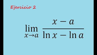 Limites de funciones Logarítmicas Indeterminacion 1 a la infinito [upl. by Ronnoc]